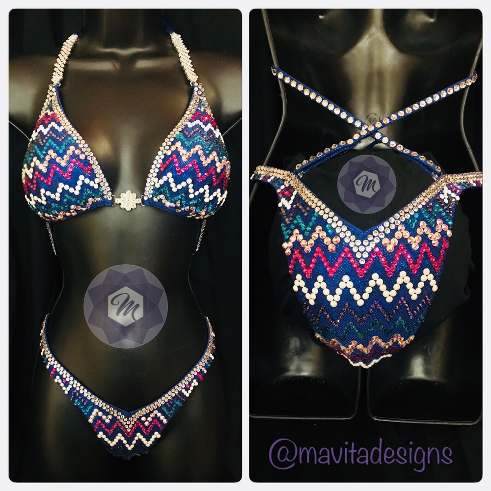 Mavita Designs Figure/physique/bodybuilding competition suit
